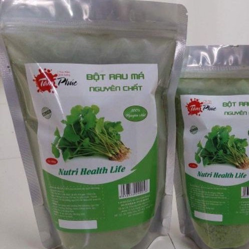 Bột rau má nguyên chất mát gan thải độc gói 100g