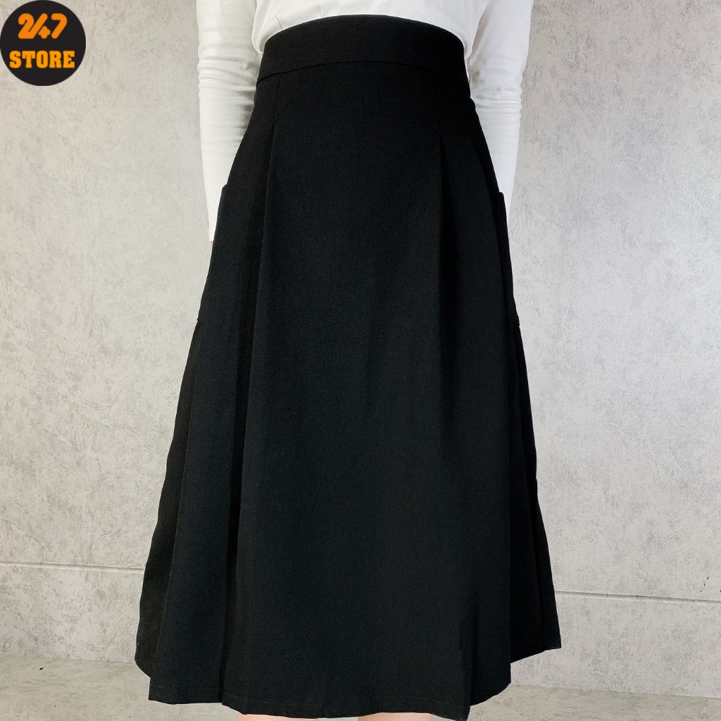 Chân Váy Xếp Ly dáng ngắn siêu xinhh 247STORE cv305_K45P0