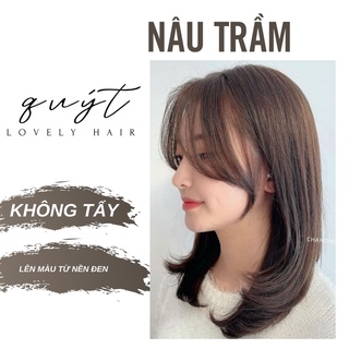 THUỐC NHUỘM TÓC PHỦ BẠC NÂU TRẦM+TẶNG OXY