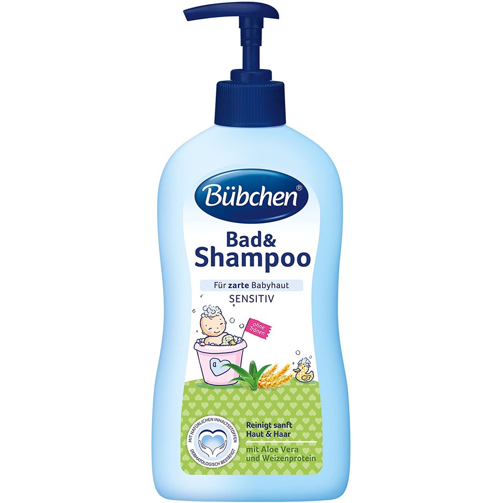 SỮA TẮM GỘI BUBCHEN WASH GEL CHO BÉ 400ML