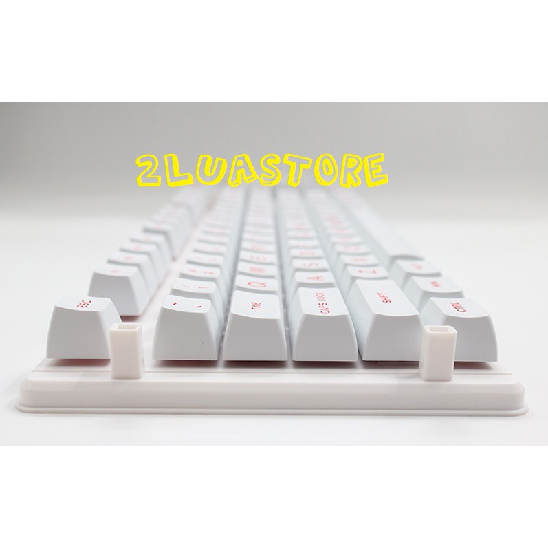 Bộ Keycap nhiều màu profile SA nhựa ABS Double Shot 87/104 cho bàn phím cơ