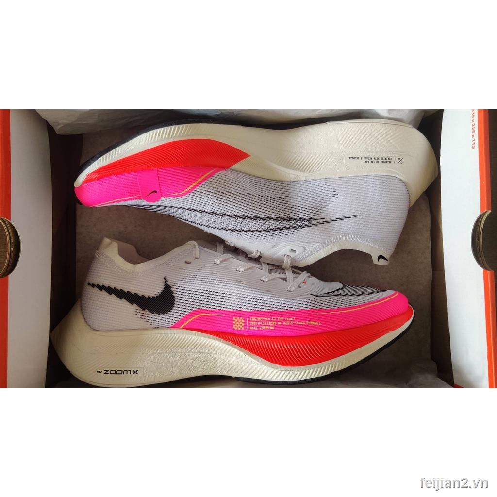 Giày Thể Thao ZoomX Vaporfly next% 2 Siêu Nhẹ Phối Lưới Thoáng Khí Thời Trang Cho Nam Và Nữ