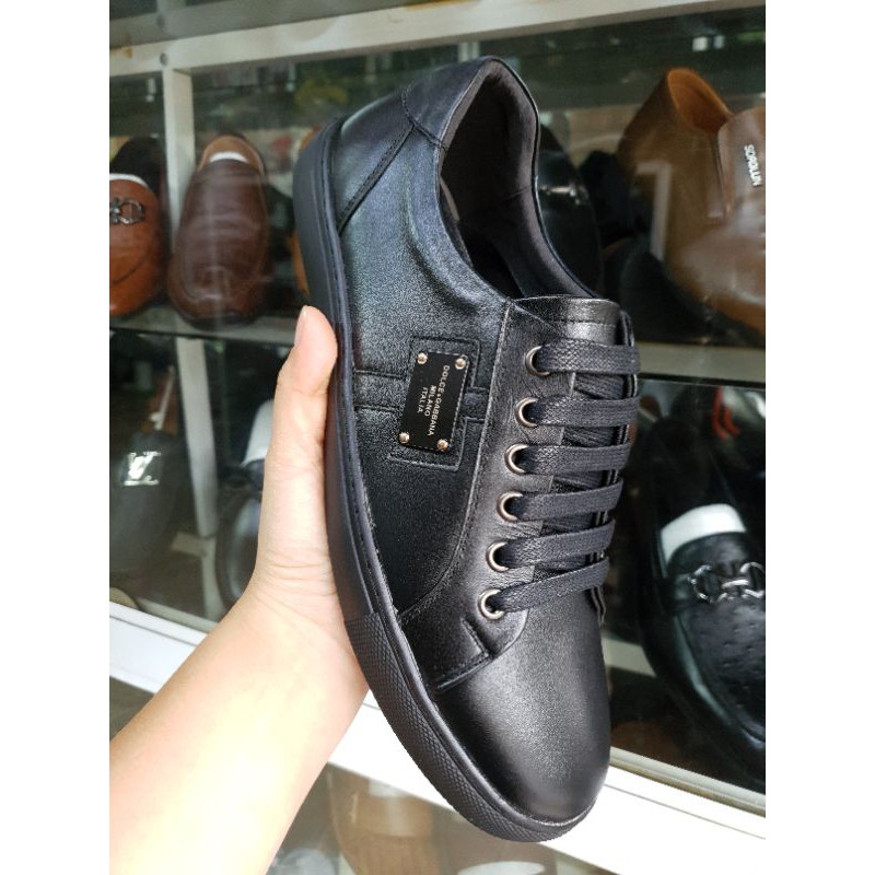 Giày nam thể thao cao cấp- giày snecker phong cách da thật ảnh thật giá tại sưởng