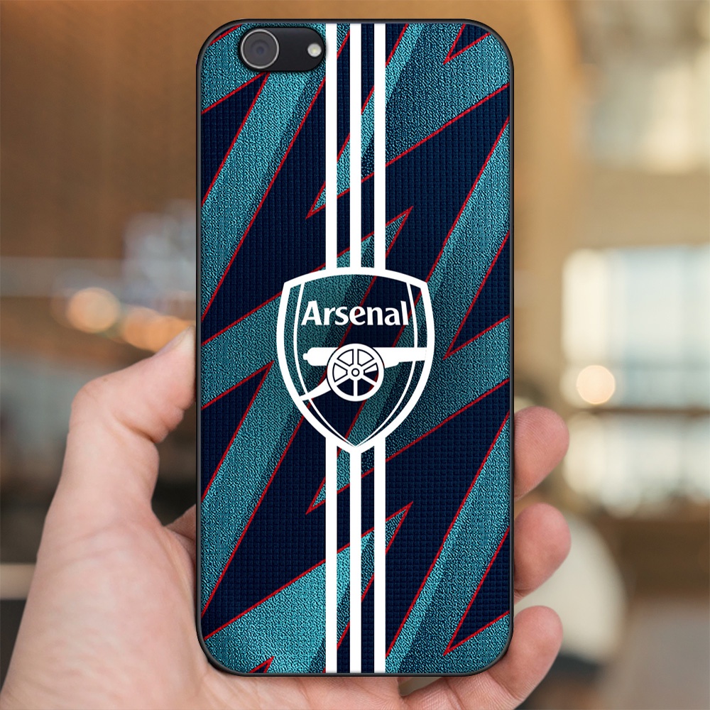 Ốp lưng Vivo Y53, Y69, Y71, Y81, Y83 viền đen in hình Arsenal FC