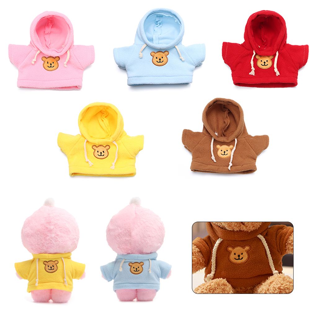 Thú nhồi bông hình chú vịt vàng mặc áo len dài tay 30cm NIUYOU