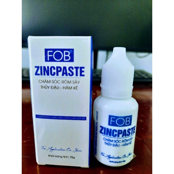 Kem chăm sóc rôm sảy Zincpaste FOB