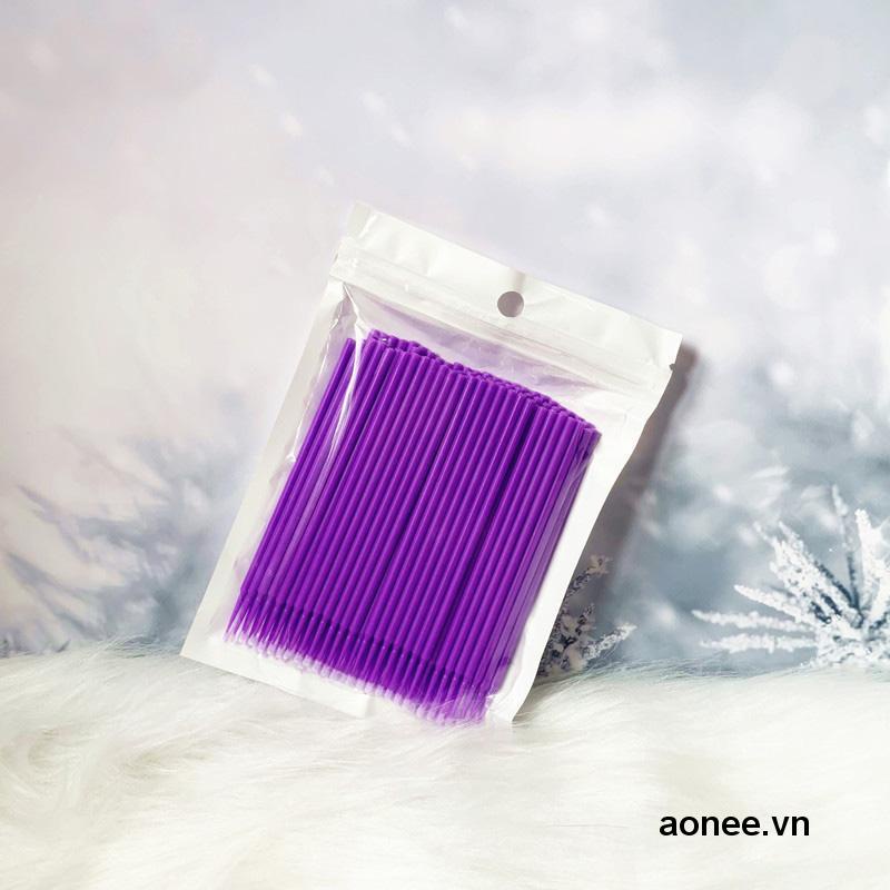 ✨✨Set 100 Cọ Nhỏ Dùng Một Lần Dùng Để Vệ Sinh Và Làm Sạch Lông Mi