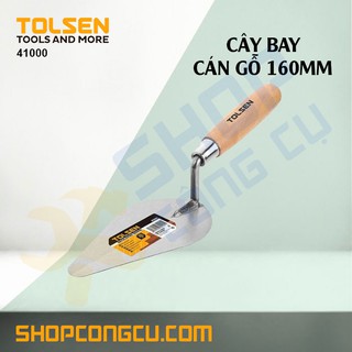 Cây bay cán gỗ 160mm tolsen 41000