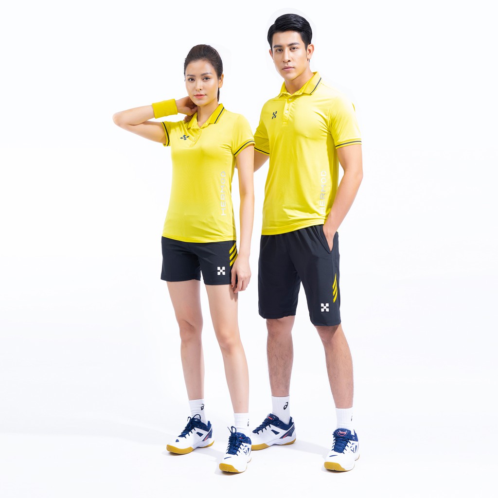 Quần Short Thể Thao Nữ HERMOD Tennis, Cầu Lông, Vải Co Dãn, Thoáng Mát S01VA