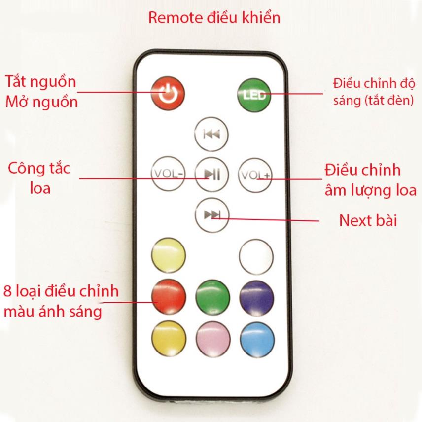 Loa bluetooth hình quả cầu có đèn led có thể bay lơ lửng không cần giá đỡ