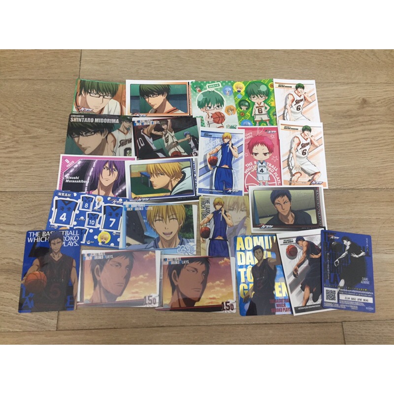 Card, Sticker ngẫu nhiên Kuroko no Basket - Cạc, Hình dán Kuroko Tuyển Thủ vô hình