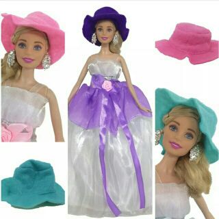 2 mũ cho búp bê Barbie , Xinyi , kexin , licca 30cm