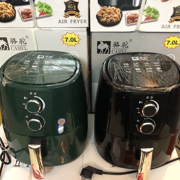 Nồi chiên không dầu camel 7 lít-nồi chiên con lạc đà Camel dung tích lớn hơn cam kết bảo hành chất lượng