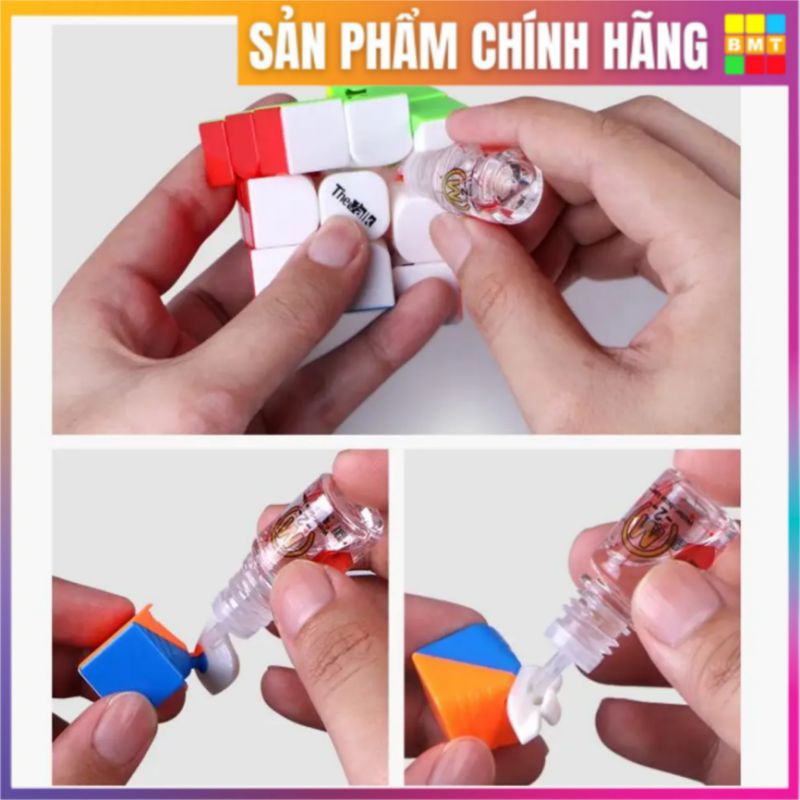 Silicon Dầu Bôi Trơn Rubik QiYi Lube M1/M2, Phụ Kiện Rubic Đồ Chơi Thông Minh Cho Trẻ Em