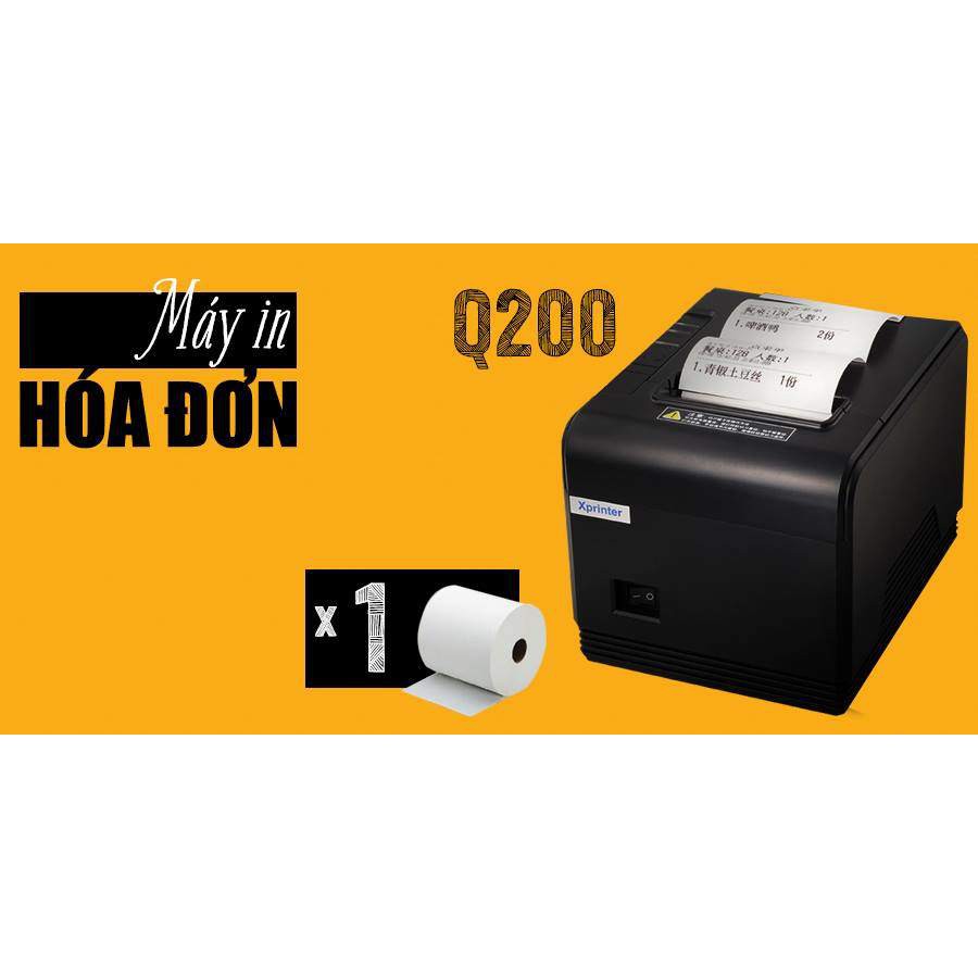 Máy in hóa đơn, máy in bill Xprinter XP- Q200 ( USB + LAN WIFI )