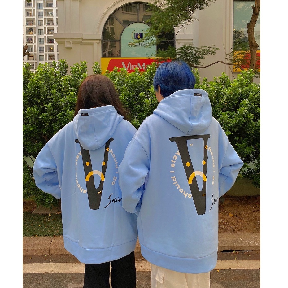 Áo Hoodie Baby Blue của 5AM