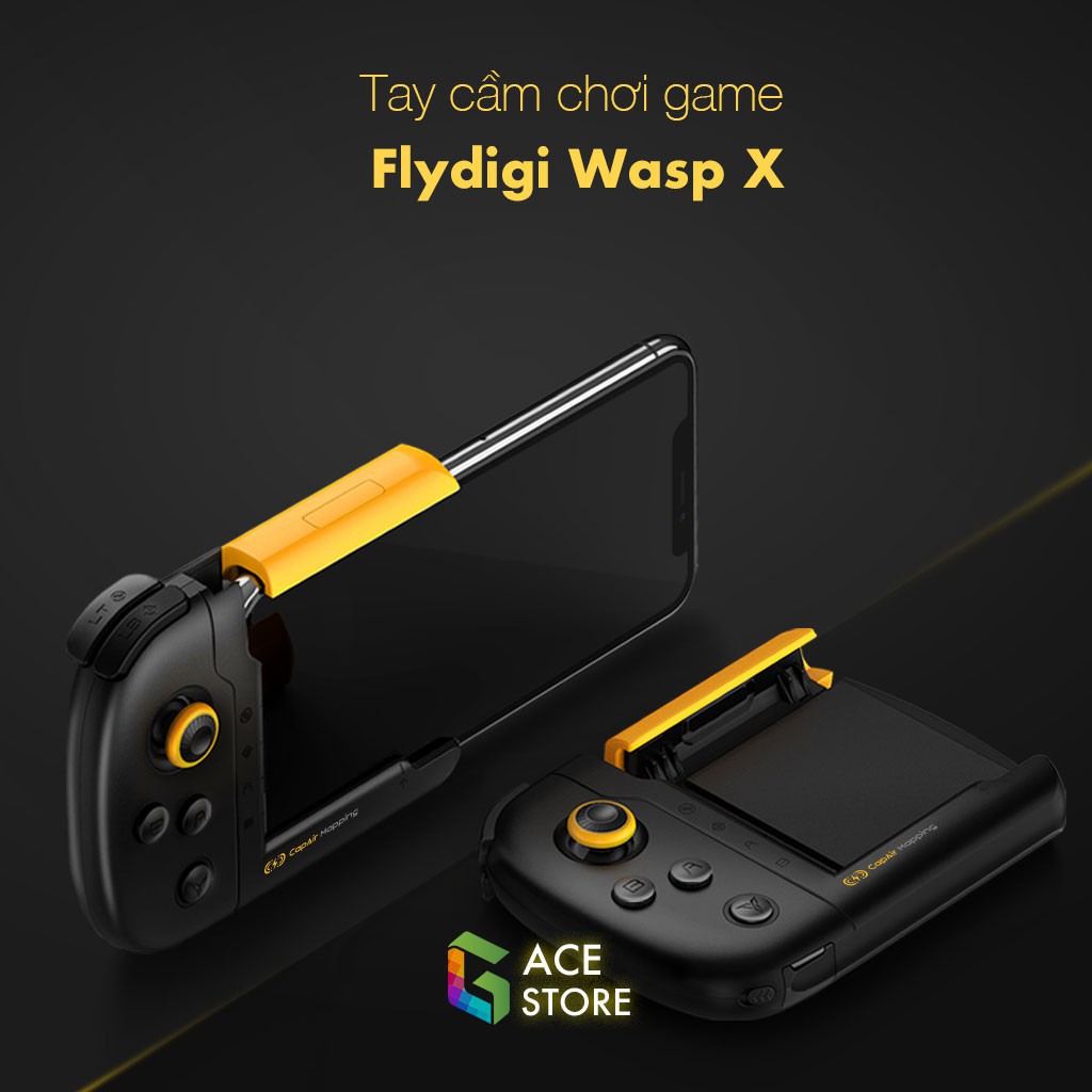 Flydigi Wasp | Tay cầm chơi game PUBG & Liên Quân cho iOS và Android