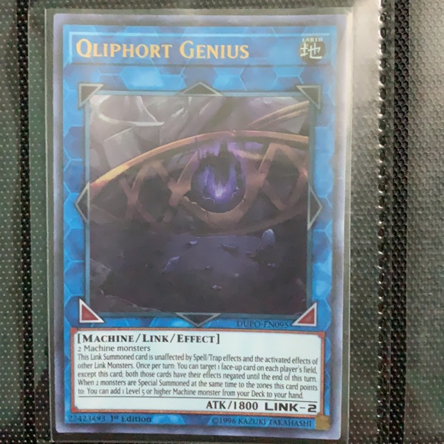 Bài yugioh: qliphort genius
