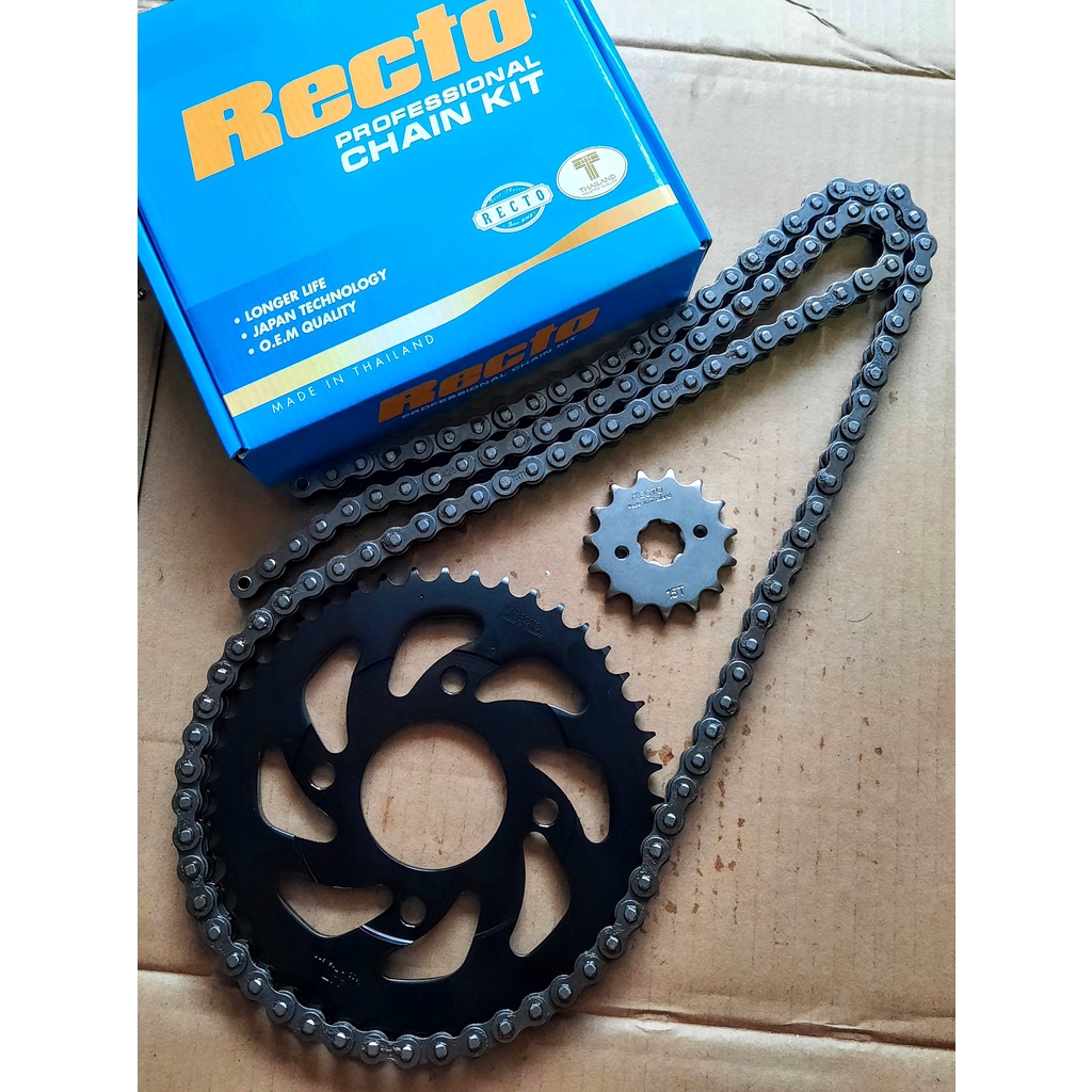 Bộ nhông sên dĩa chính hãng RECTO Thailand dành cho Dream / Wave / RS/ Future