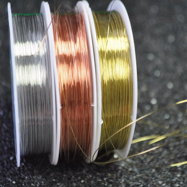 Cuộn Dây Kim Loại Làm Nail Thủ Công