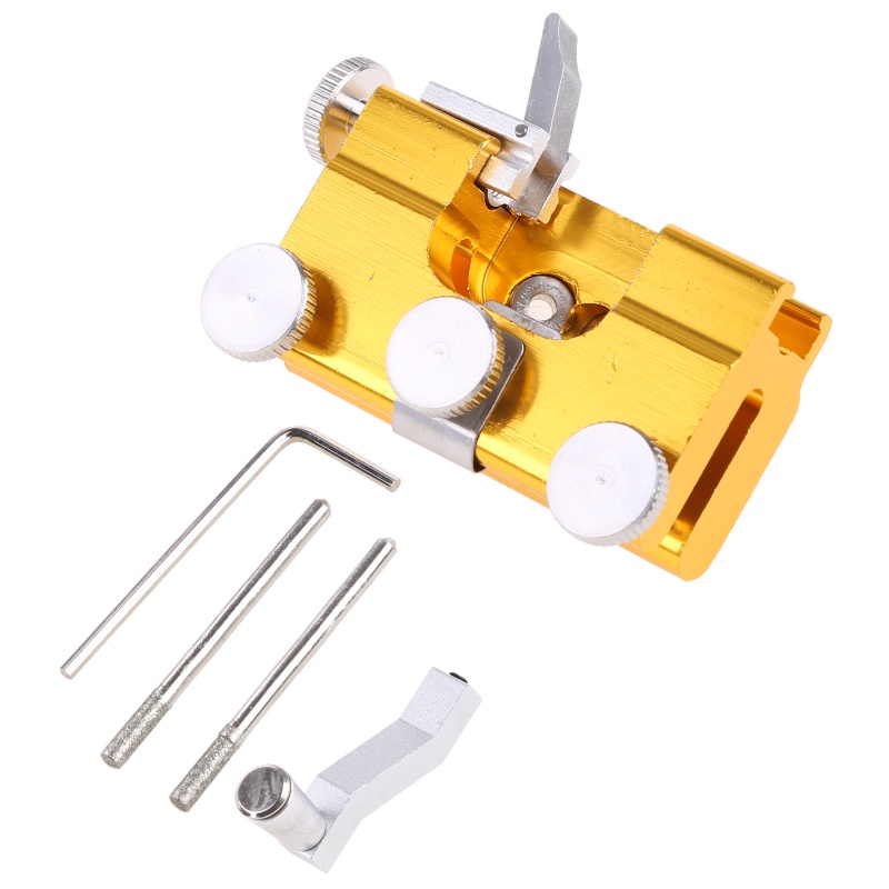 Dụng Cụ Mài Lưỡi Cưa Kim Loại Chống Rỉ Sét Kèm 2 Đá Mài