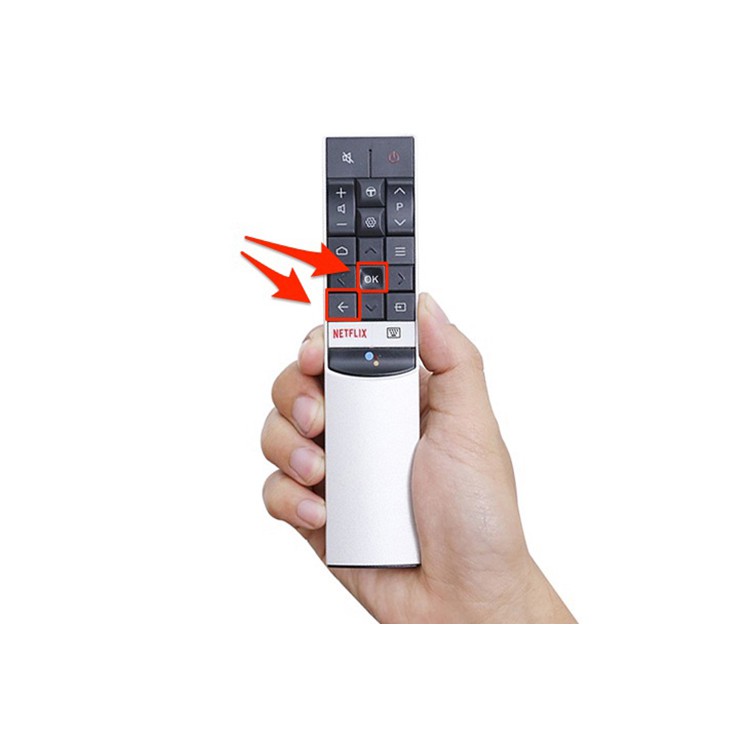 Điều khiển tivi TCL RC602S tìm kiếm giọng nói( chính hãng)