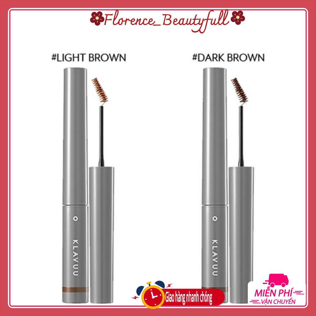 Chuốt lông mày Klavuu Urban Pearlsation Easy Touch Browcara 3g