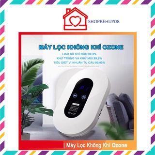  Máy lọc không khí mini ozone ion âm 5 chế độ khử mùi hôi nhà vệ sinh toilet nhà bếp phòng ngủ mùi chó mèo thuốc lá 