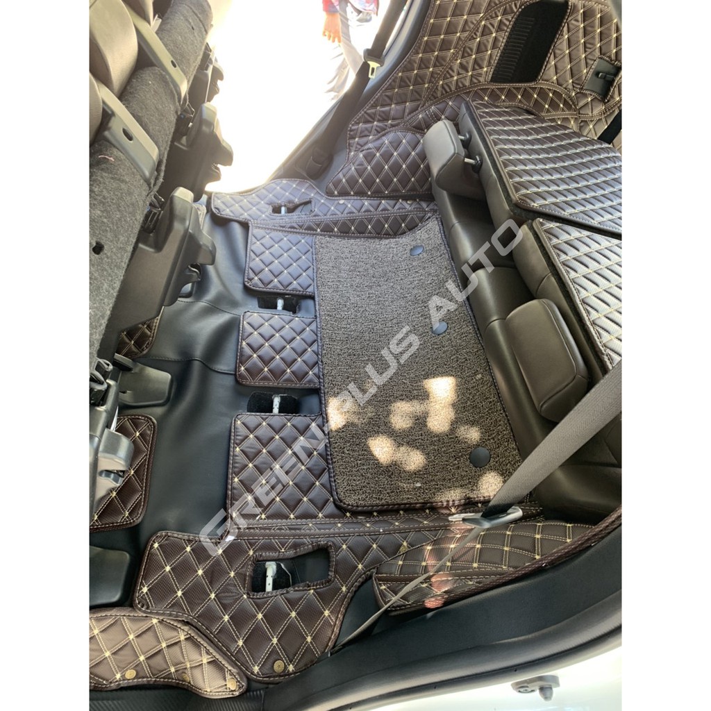 Thảm lót sàn ô tô 6D Toyota Fortuner  chống nước, không mùi, phủ kín 90% sàn xe