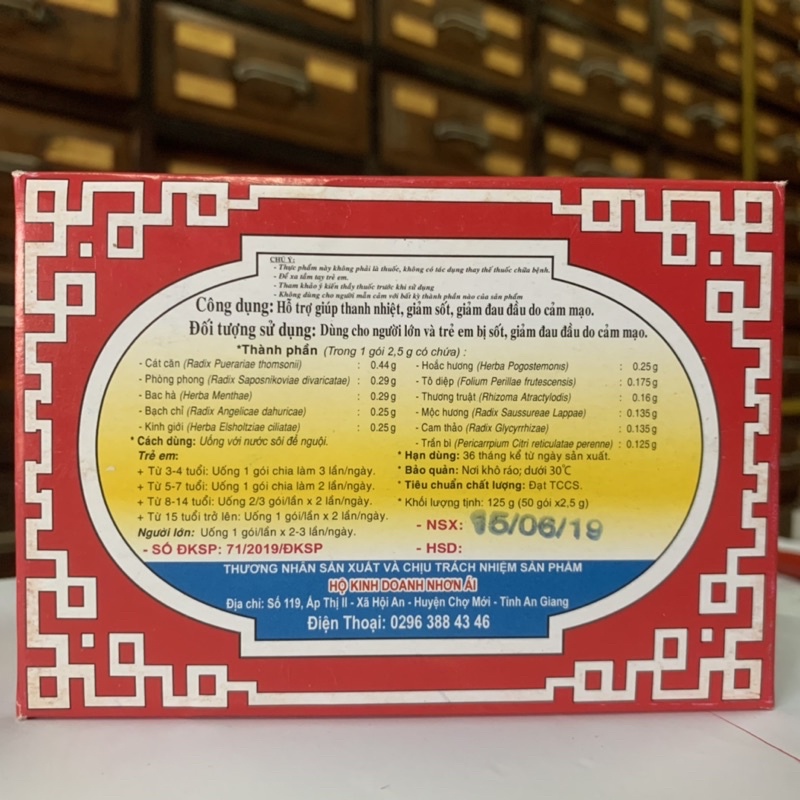 Giải Nhiệt Linh Nhơn Ái - Giải Cảm Linh