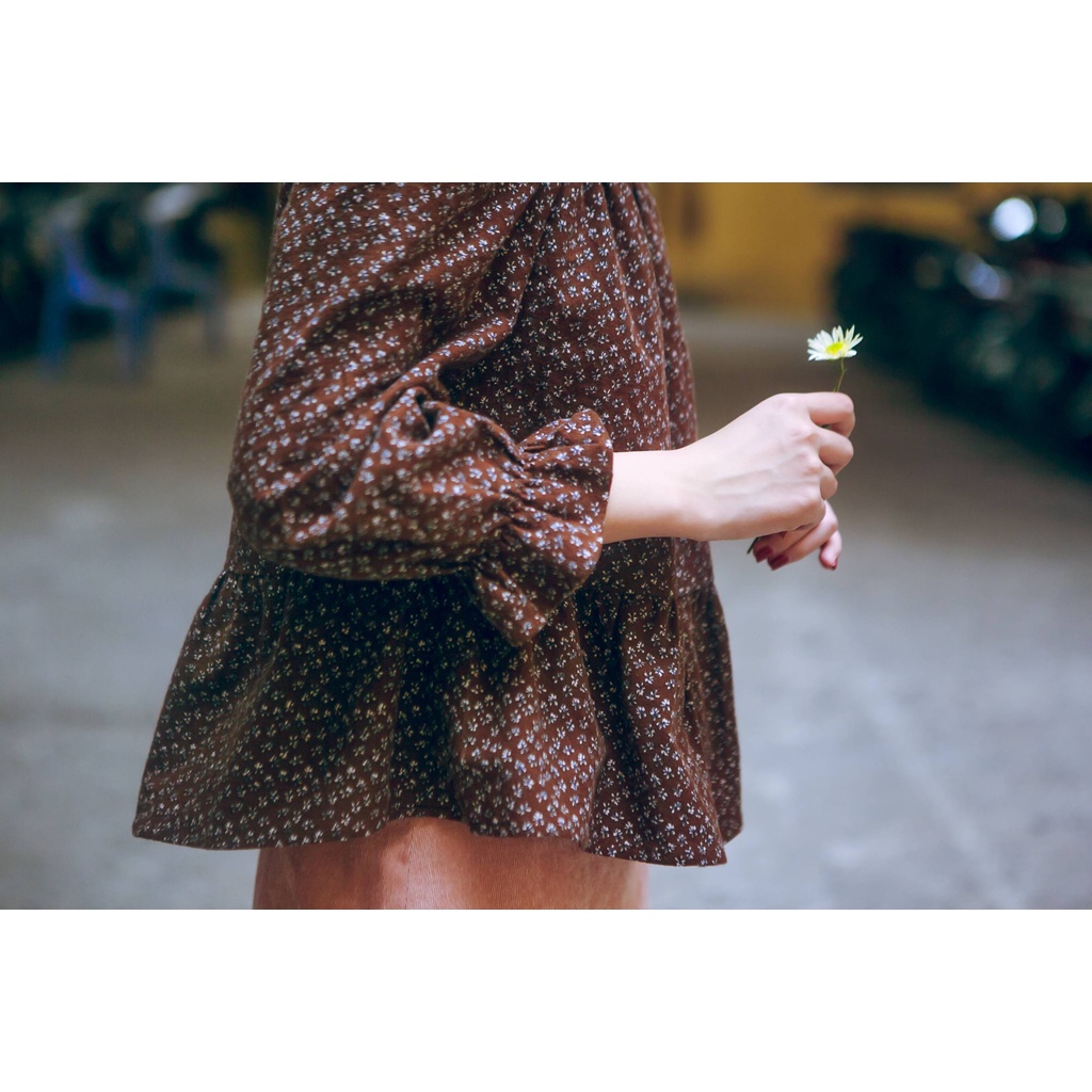 Áo Baby doll hoa nhí