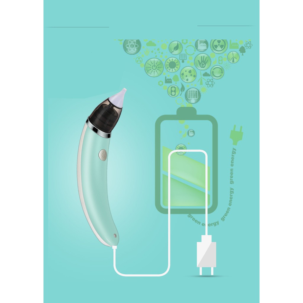 Máy Hút Mũi Điện Tử Đầu Mềm Cho Bé