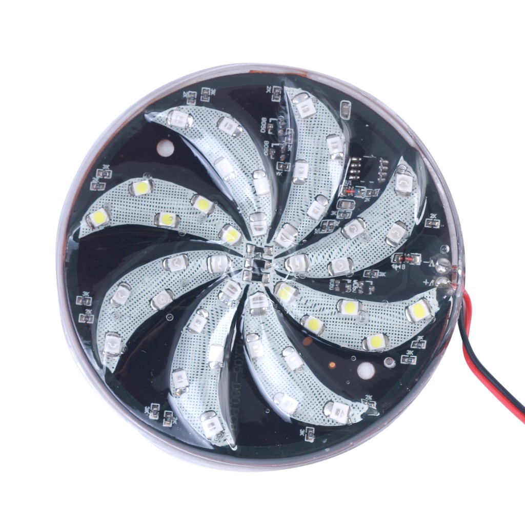 Led chong chóng chớp nhiều màu 12v 8cm