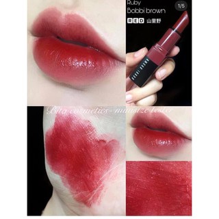 Son Bobbi Brown Mini màu RuBy fullbox