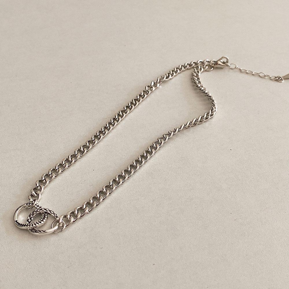 AROMA Dây Chuyền Thép Không Gỉ Phong Cách Hip Hop Punk Harajuku