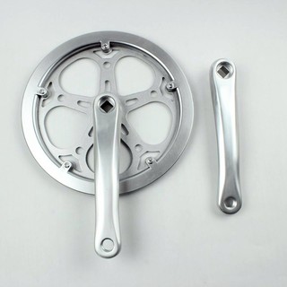 Bộ đùi đĩa 52 răng dành cho xe đạp thể thao chất liệu nhôm