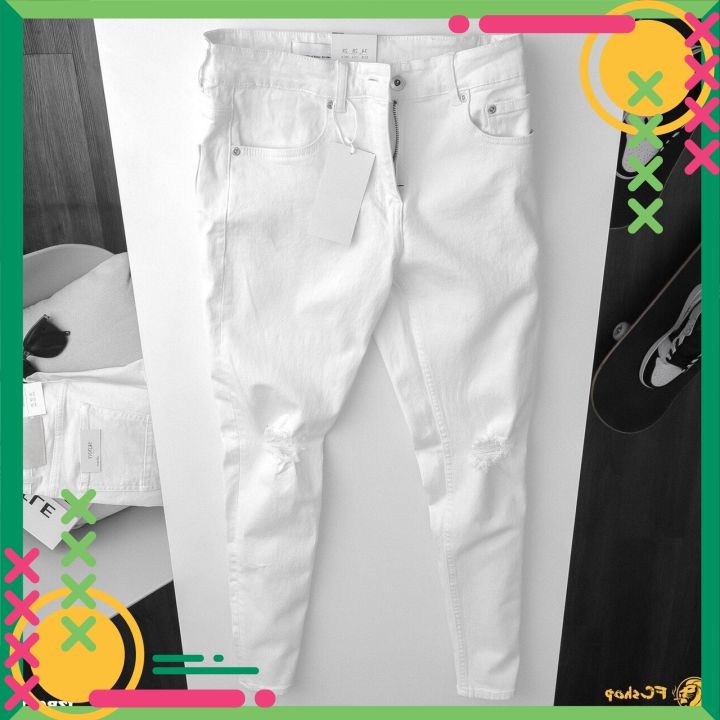 Quần Jean Nam Chất Co Giãn, Không Bai Màu, Dáng Ôm Body, Hit Hót Thời Trang Phong Cách tp_shop_ 87 ms1022