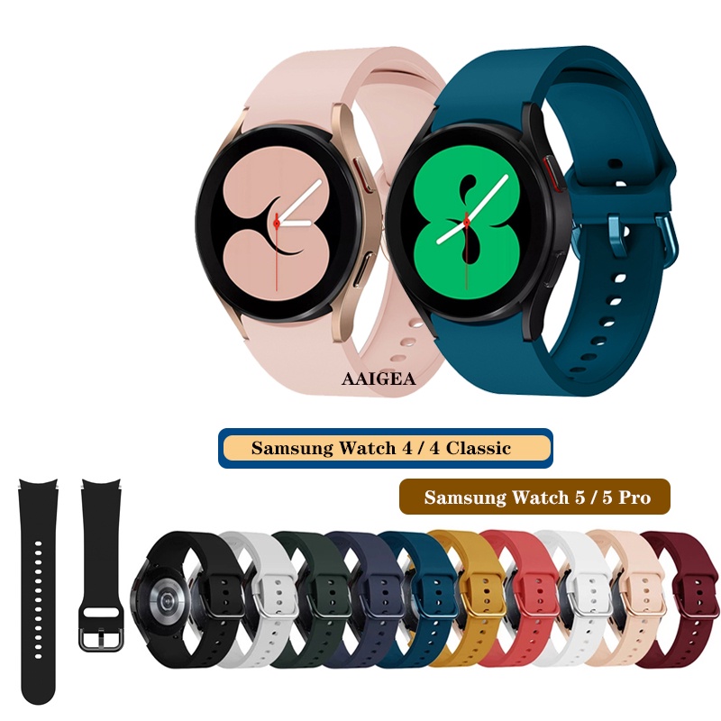 Dây Đeo Silicone Thể Thao Cho Đồng Hồ Thông Minh Samsung Galaxy Watch 4 / Watch4 Classic / Watch 5 pro