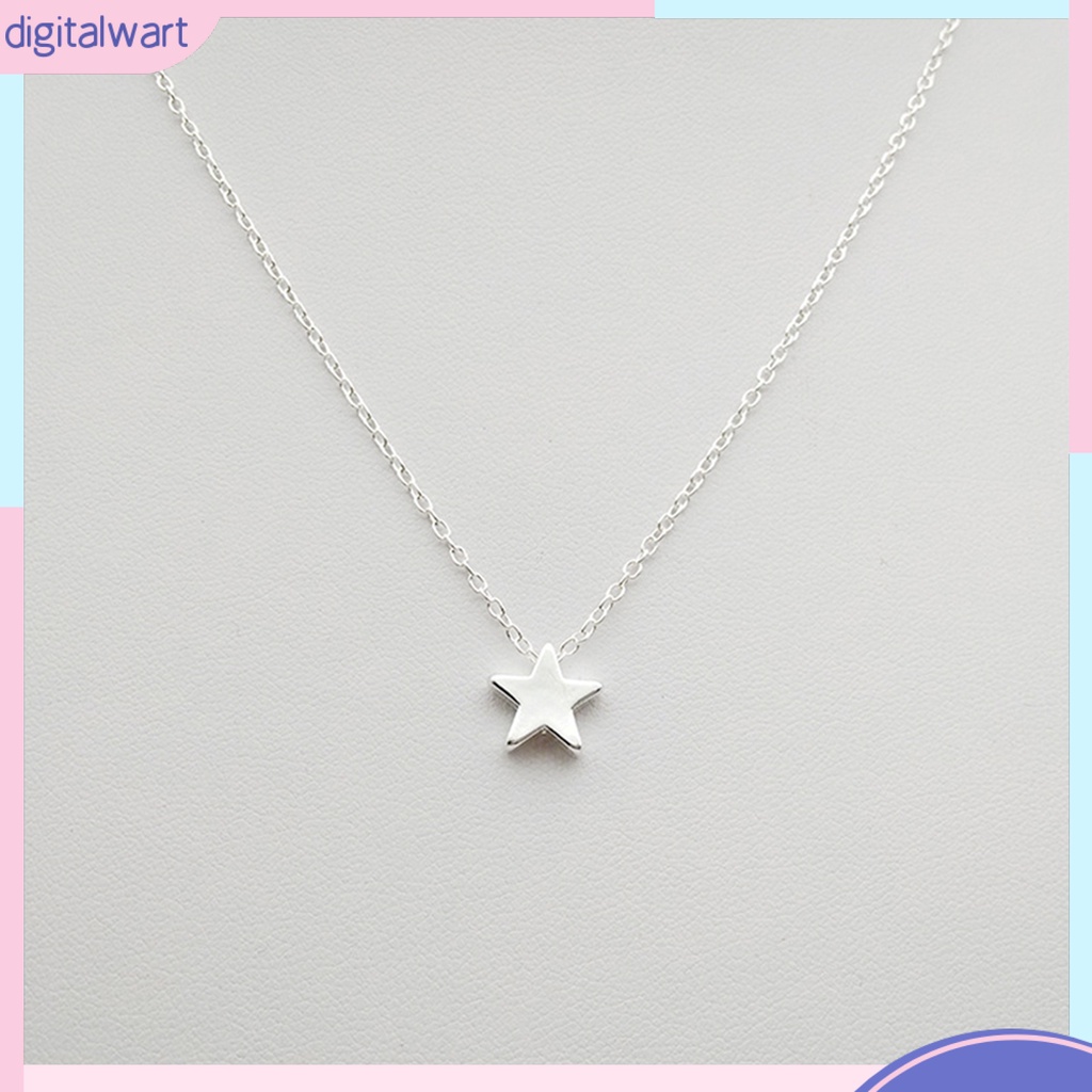 Dây chuyền mặt ngôi sao 5 cánh nhỏ xinh xắn đơn giản dành cho nữ