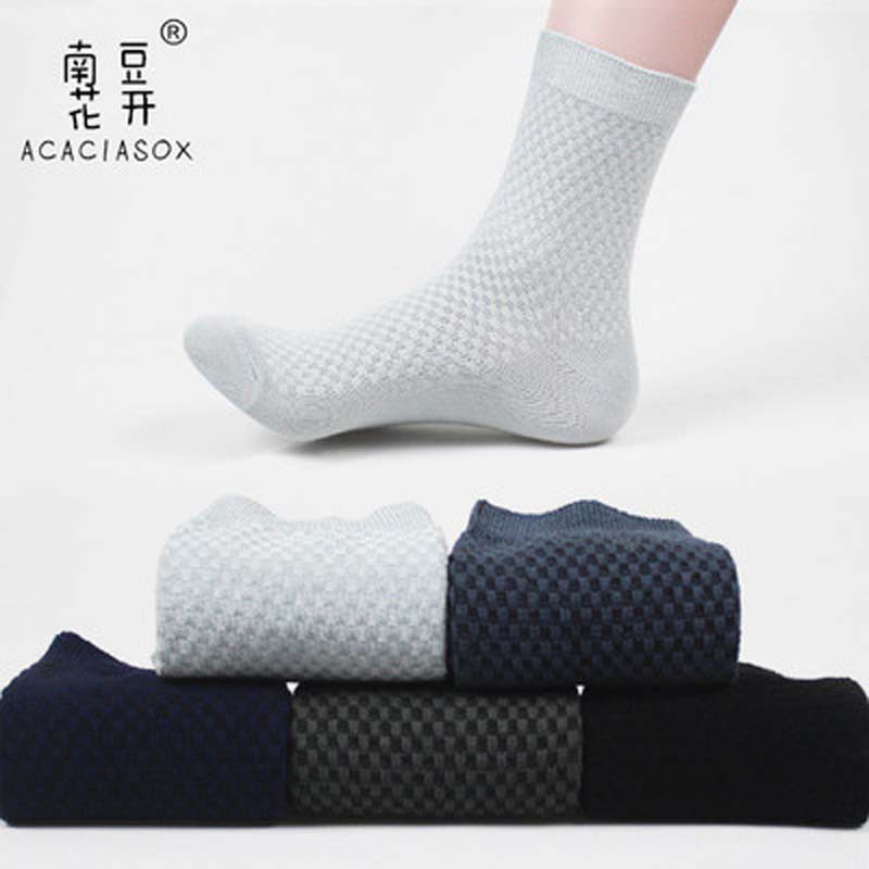 Vớ sợi tre khử mùi thoáng khí phong cách thể thao thời trang công sở cho nam