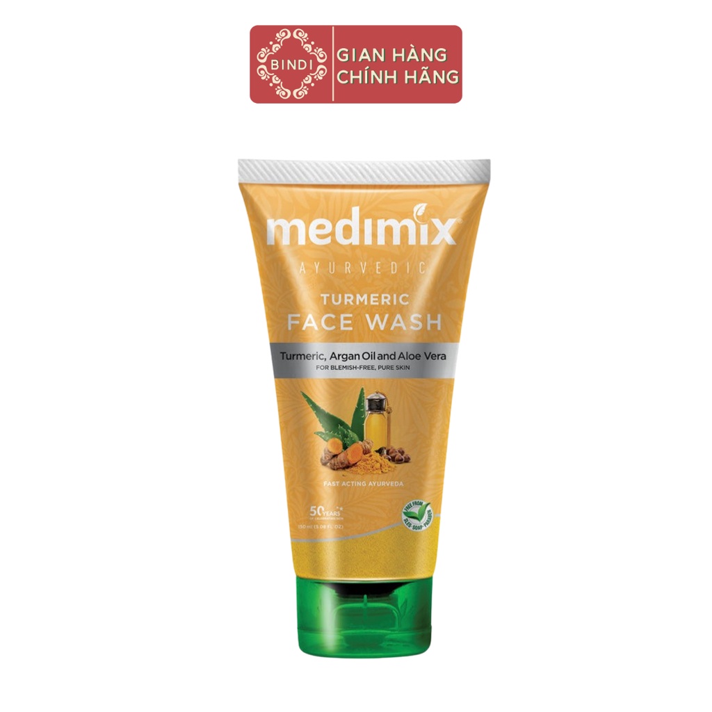 Sữa rửa mặt Medimix Nghệ 150ml