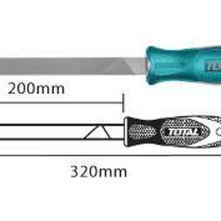 8” giũa vuông total tht91886