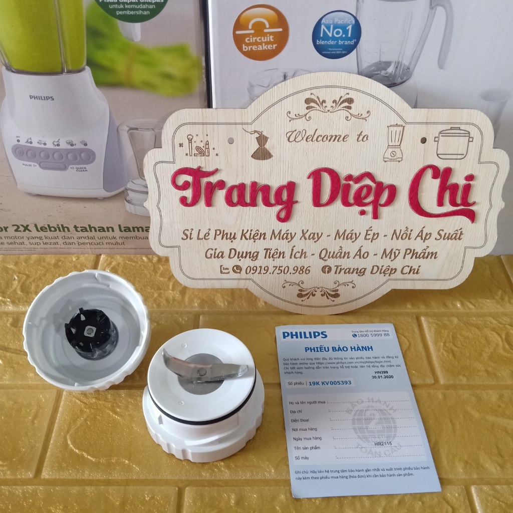Phụ kiện máy xay - Dao các loại Philips chính hãng Hr2115 Hr2118 - Phụ kiện máy xay ép chính hãng
