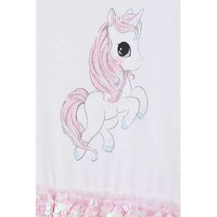 Váy ngựa Pony hồng kim sa