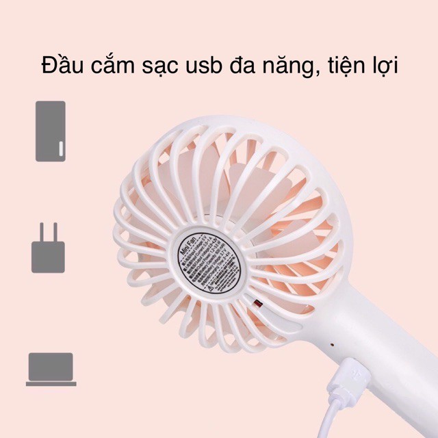 Quạt cầm tay siêu nhẹ mini chính hãng Yase siêu mát f23 .