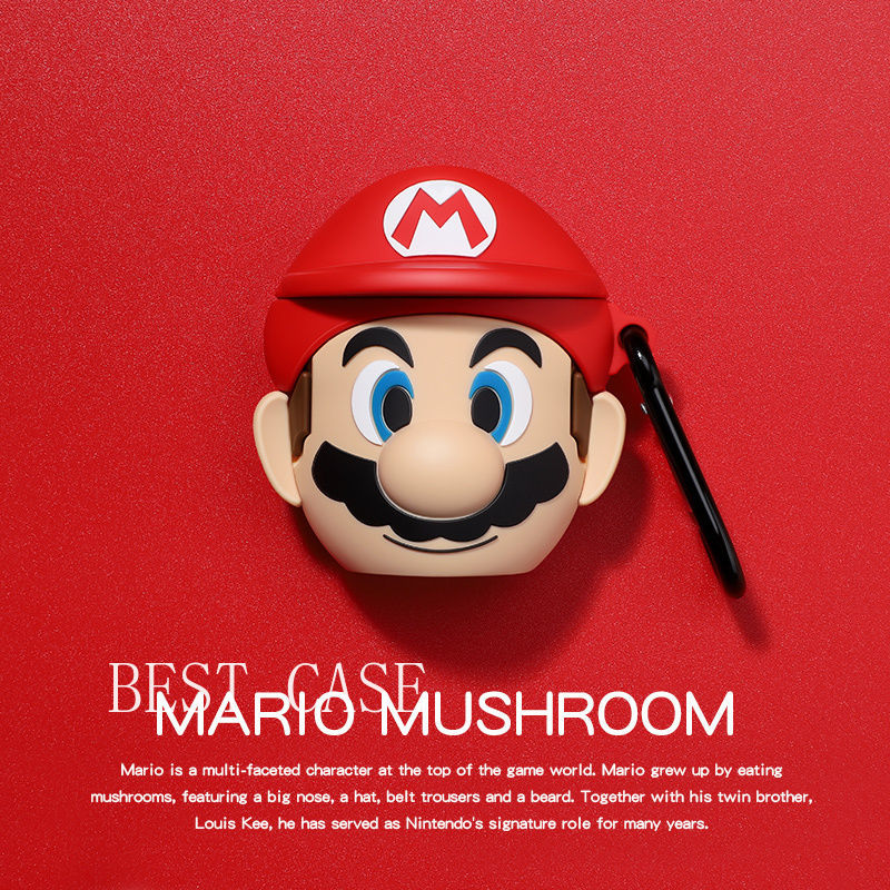 Vỏ Bảo Vệ Hộp Tai Nghe Airpods 1 / 2 Hình Cậu Bé Bút Chì Dễ Thương