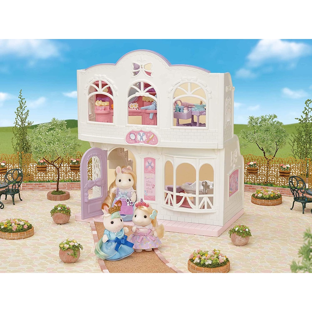 MỚI Sylvanian Families Tiệm Làm Tóc Thời Trang Stylish Hair Salon