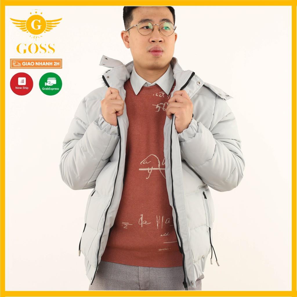 ⭐️Mặc là Mê⭐️ Áo phao nam cao cấp ba lớp mũ lông siêu ấm GOSS - Áo khoác phao nam đẹp chính hãng | BigBuy360 - bigbuy360.vn