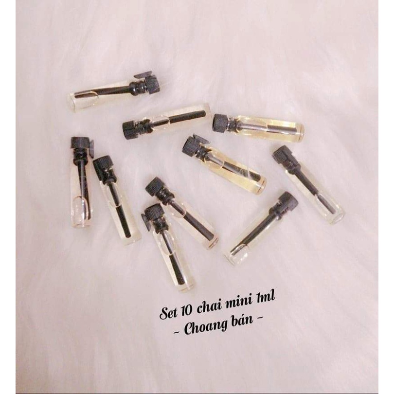 Tinh dầu nước hoa Dubai chai test / vial 1ml dạng chấm/ hương thơm ngọt ngào, quyến rũ, sang trọng, nhẹ nhàng, quý phái