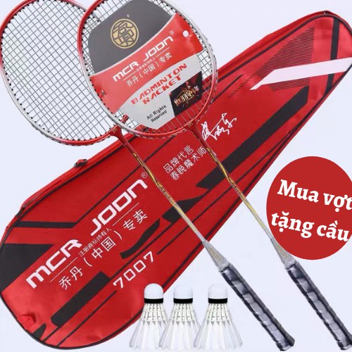 COMBO Bộ Vợt cầu lông Rodler hợp kim nhôm